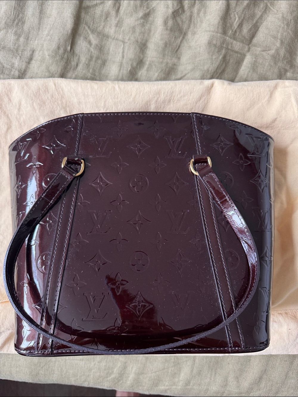 Louis Vuitton Avalon vernis bag